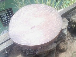 The Intsrument of my father The Moutia drum handmade by himself , my first encounter with music…